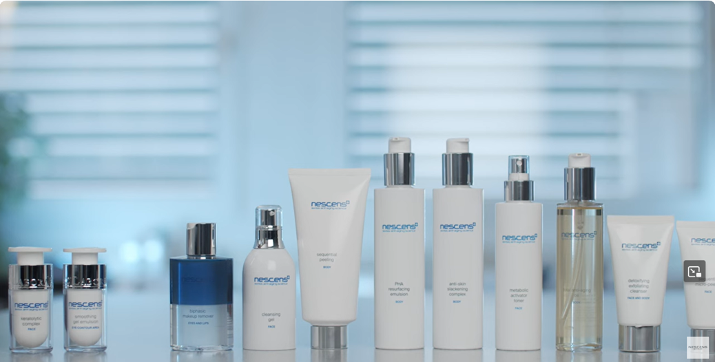 動画を読み込む: Introduction to Nescens, Swiss anti-aging cosmeceuticals
